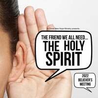 The Friend We All Need...the Holy Spirit